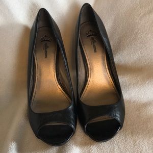 Fergalicious Peep-Toe Heels